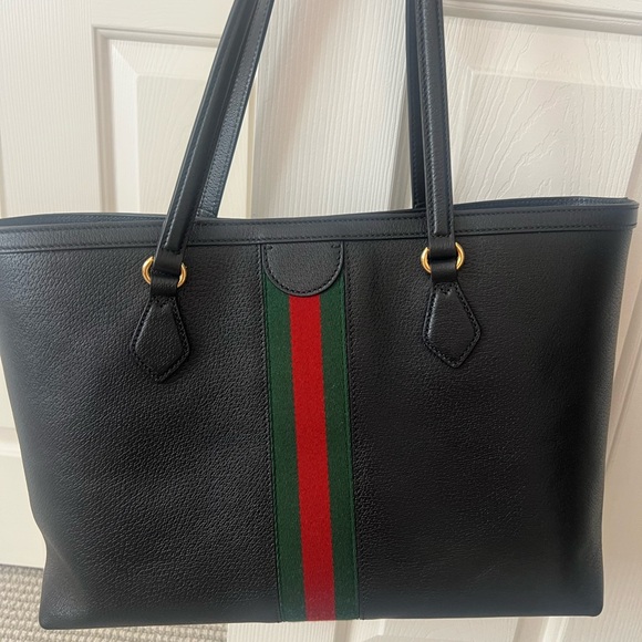 Authentic Gucci Black Tote - Picture 7 of 11
